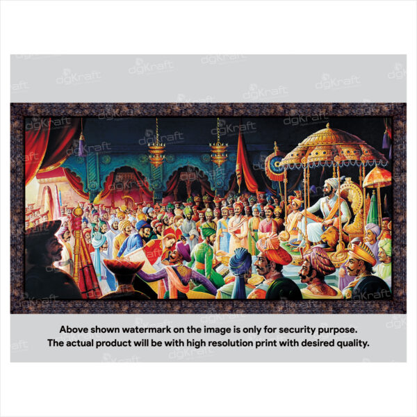 Chhatrapati Shivaji Maharaj Rajyabhishek Photo Frame (PF-03)