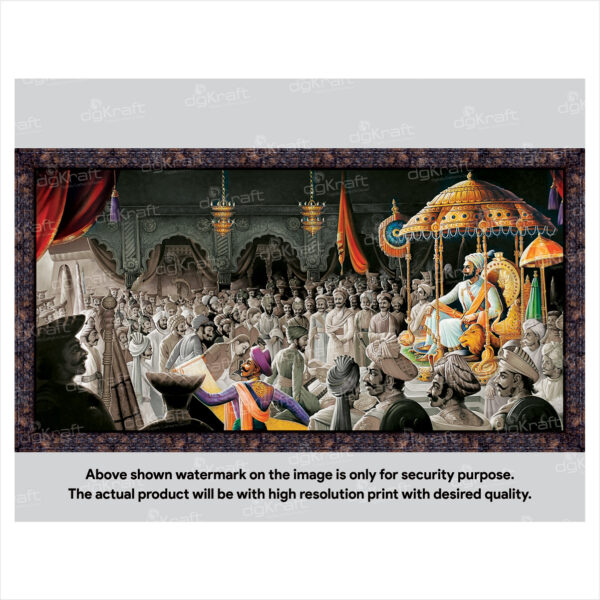 Chhatrapati Shivaji Maharaj Rajyabhishek Photo Frame (PF-04)