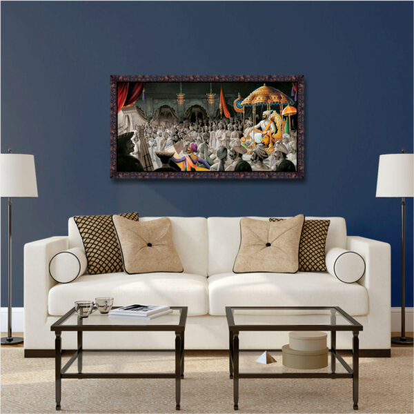 Chhatrapati Shivaji Maharaj Rajyabhishek Photo Frame (PF-04) - Image 3