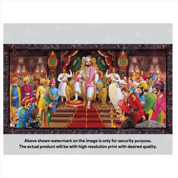 Chhatrapati Shivaji Maharaj Rajyabhishek Photo Frame (PF-05)