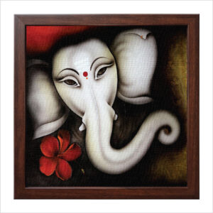 Lord Ganesha Canvas Frame (CF-01)