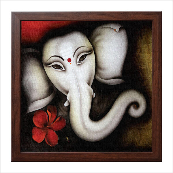 Lord Ganesha Canvas Frame (CF-01)