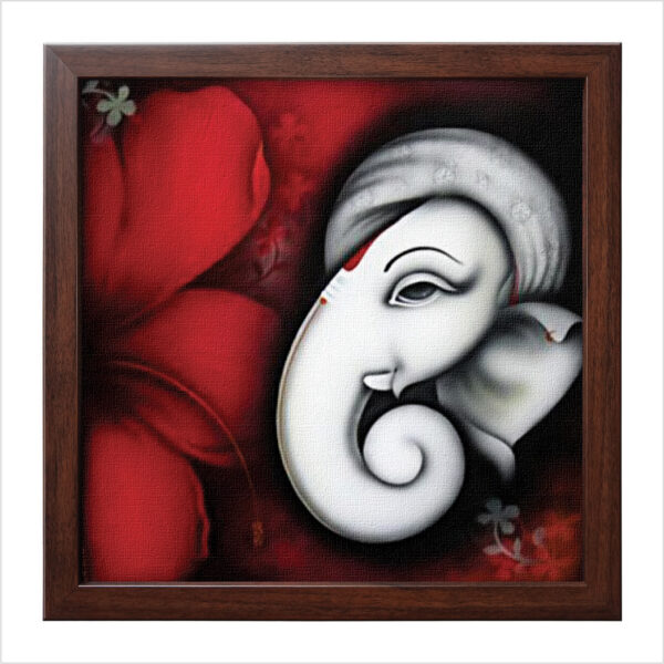 Lord Ganesha Canvas Frame (CF-02)