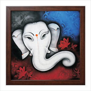 Lord Ganesha Canvas Frame (CF-03)