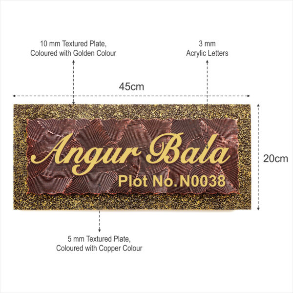 Handicraft Name Plate for Home, Flat and Office (HNP-05) - Image 2