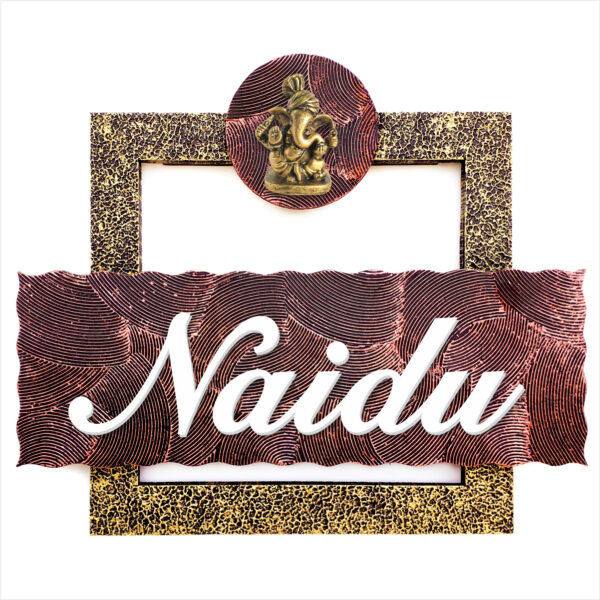 Handicraft Name Plate for Home, Flat and Office (HNP-08) - Image 7