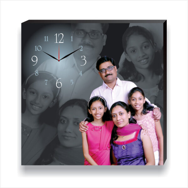 Personalized Photo Wall Clock